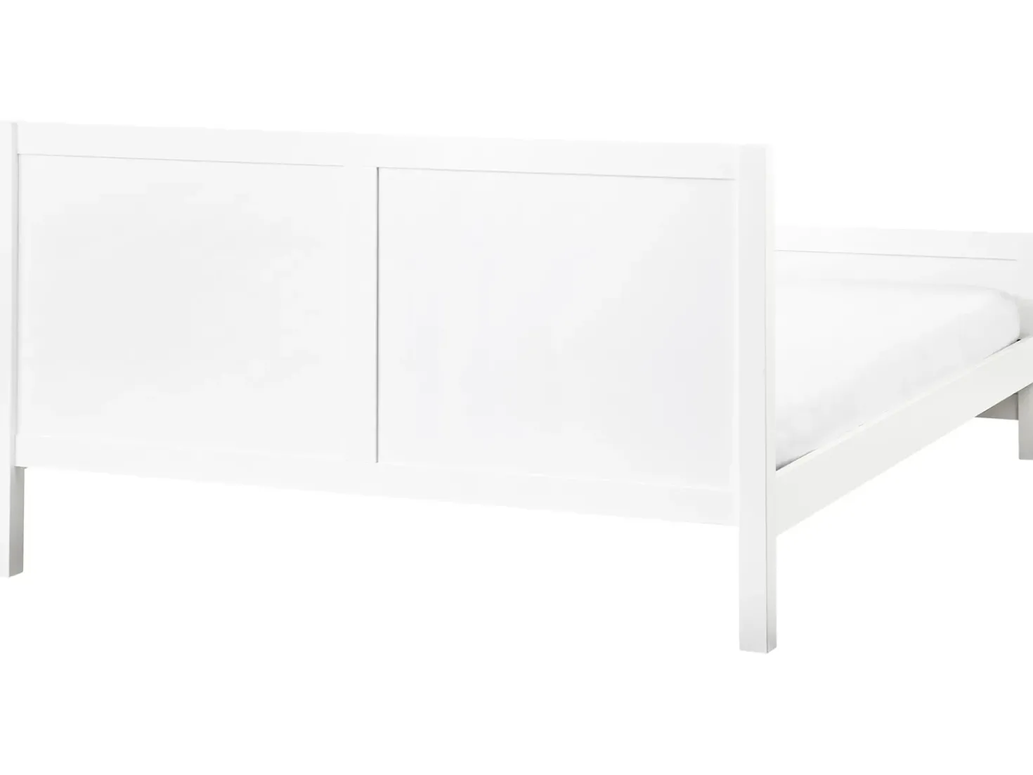 Letto Legno CHAMPAGNAT 180 x 200 cm Bianco