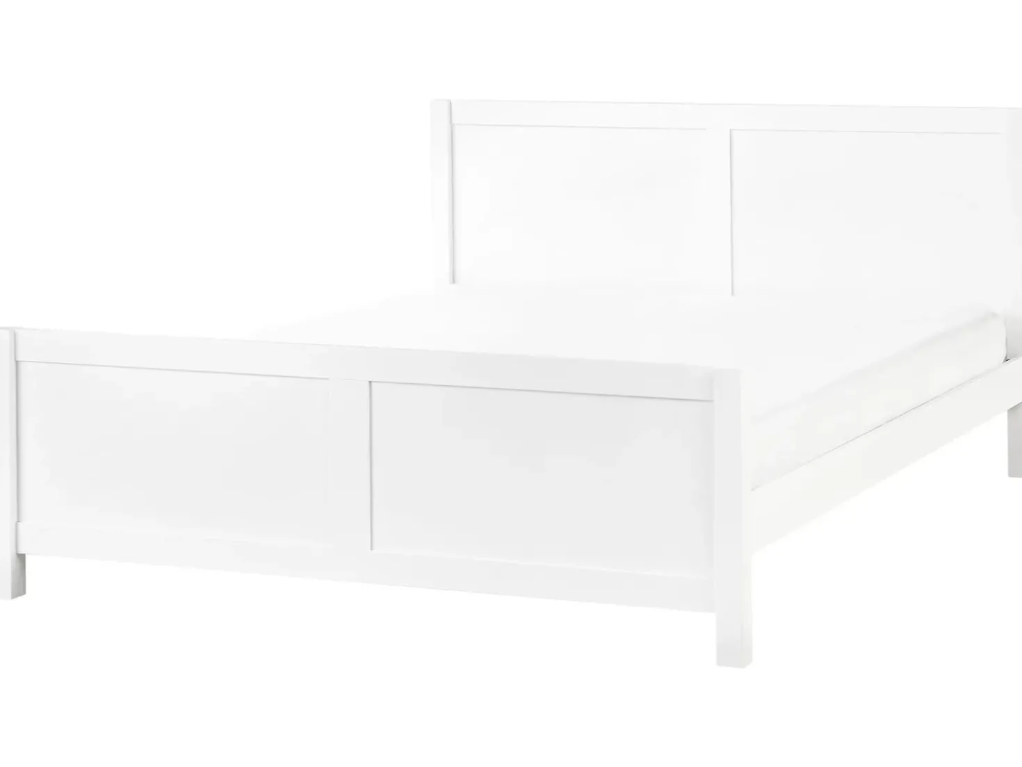 Letto Legno CHAMPAGNAT 180 x 200 cm Bianco