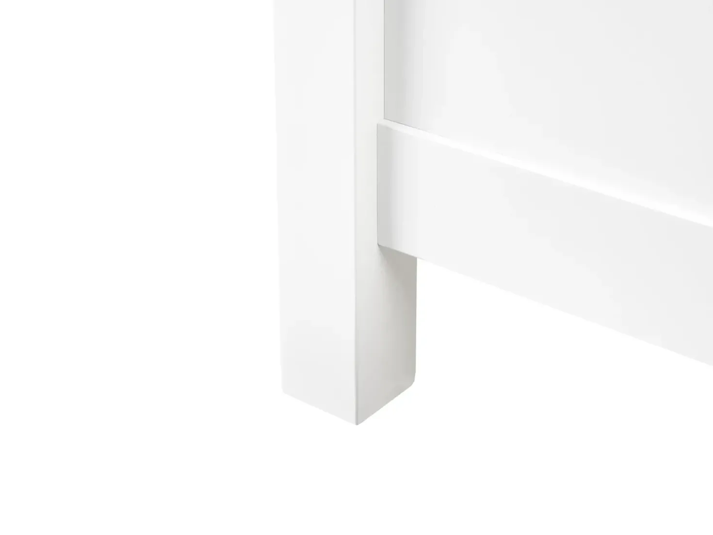 Letto Legno CHAMPAGNAT 180 x 200 cm Bianco