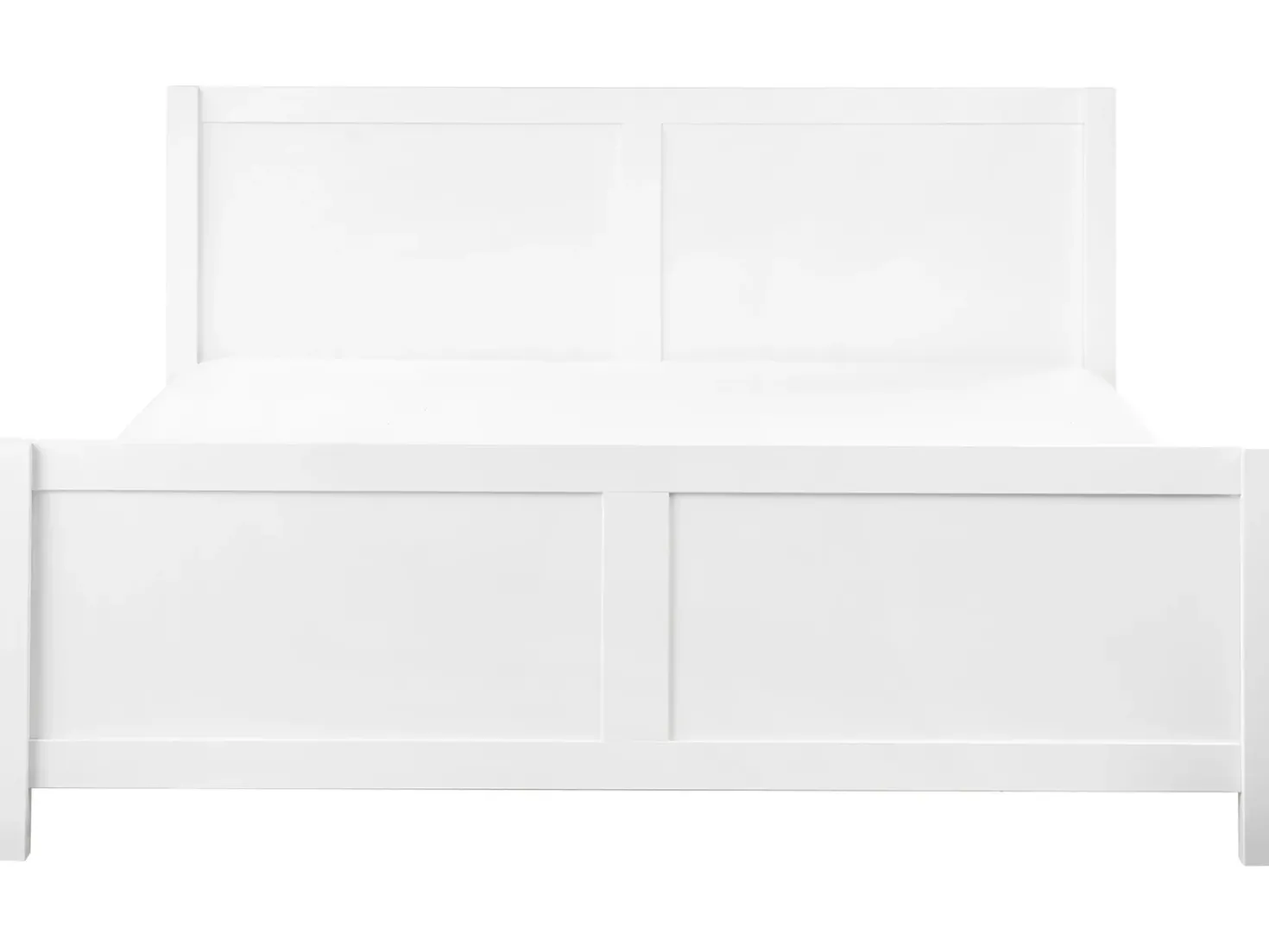 Letto Legno CHAMPAGNAT 180 x 200 cm Bianco