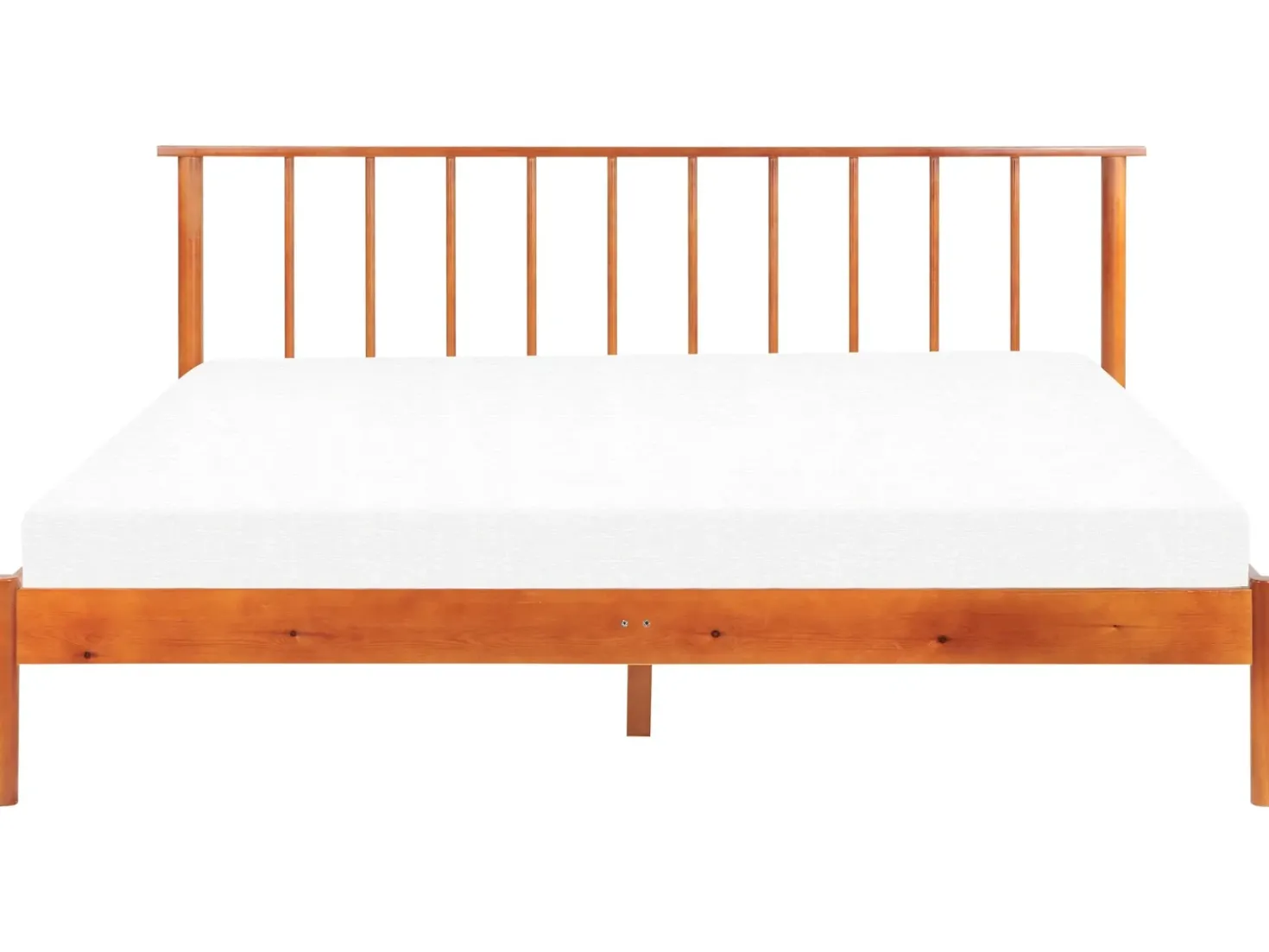 Letto Legno di pino BARRET 180 x 200 cm Marrone