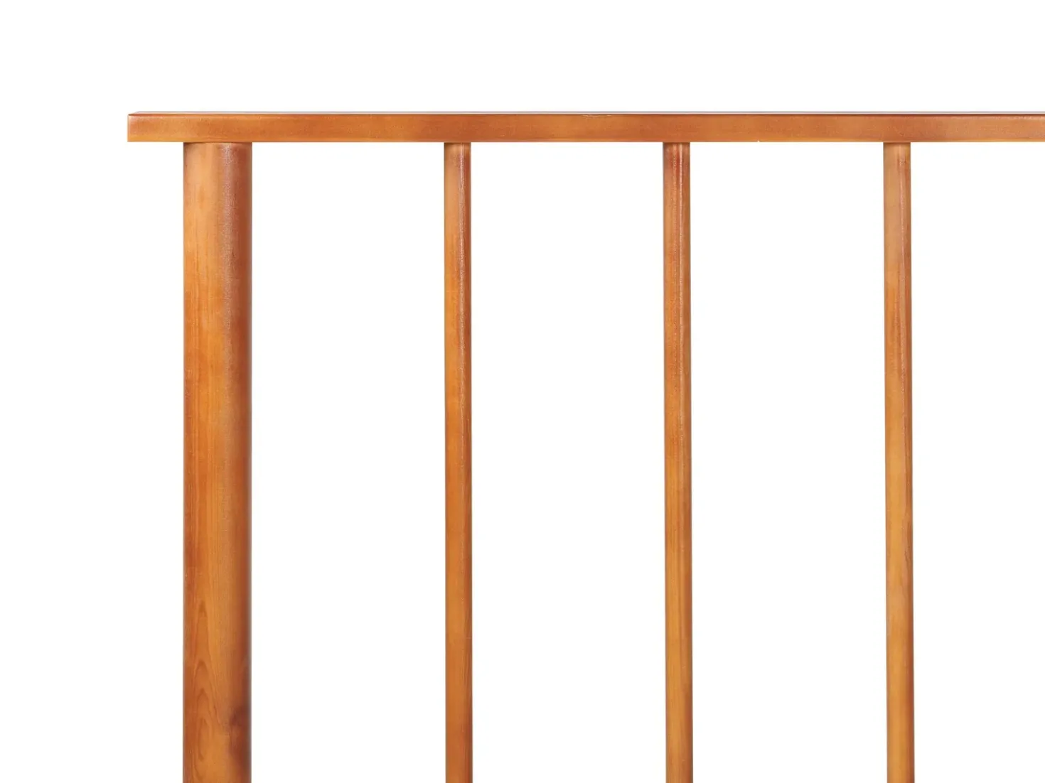 Letto Legno di pino BARRET 180 x 200 cm Marrone