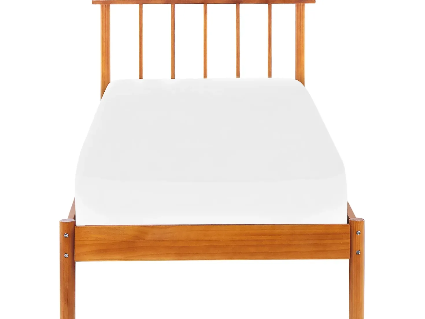Letto Legno di pino BARRET 90 x 200 cm Marrone