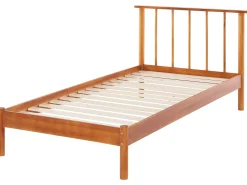 Letto Legno di pino BARRET 90 x 200 cm Marrone