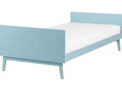Letto Legno di pino BONNAC 90 x 200 cm Azzurro