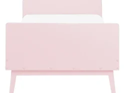 Letto Legno di pino BONNAC 90 x 200 cm Rosa pastello