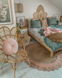 Letto Legno di pino CARNAC 160 x 200 cm Marrone chiaro