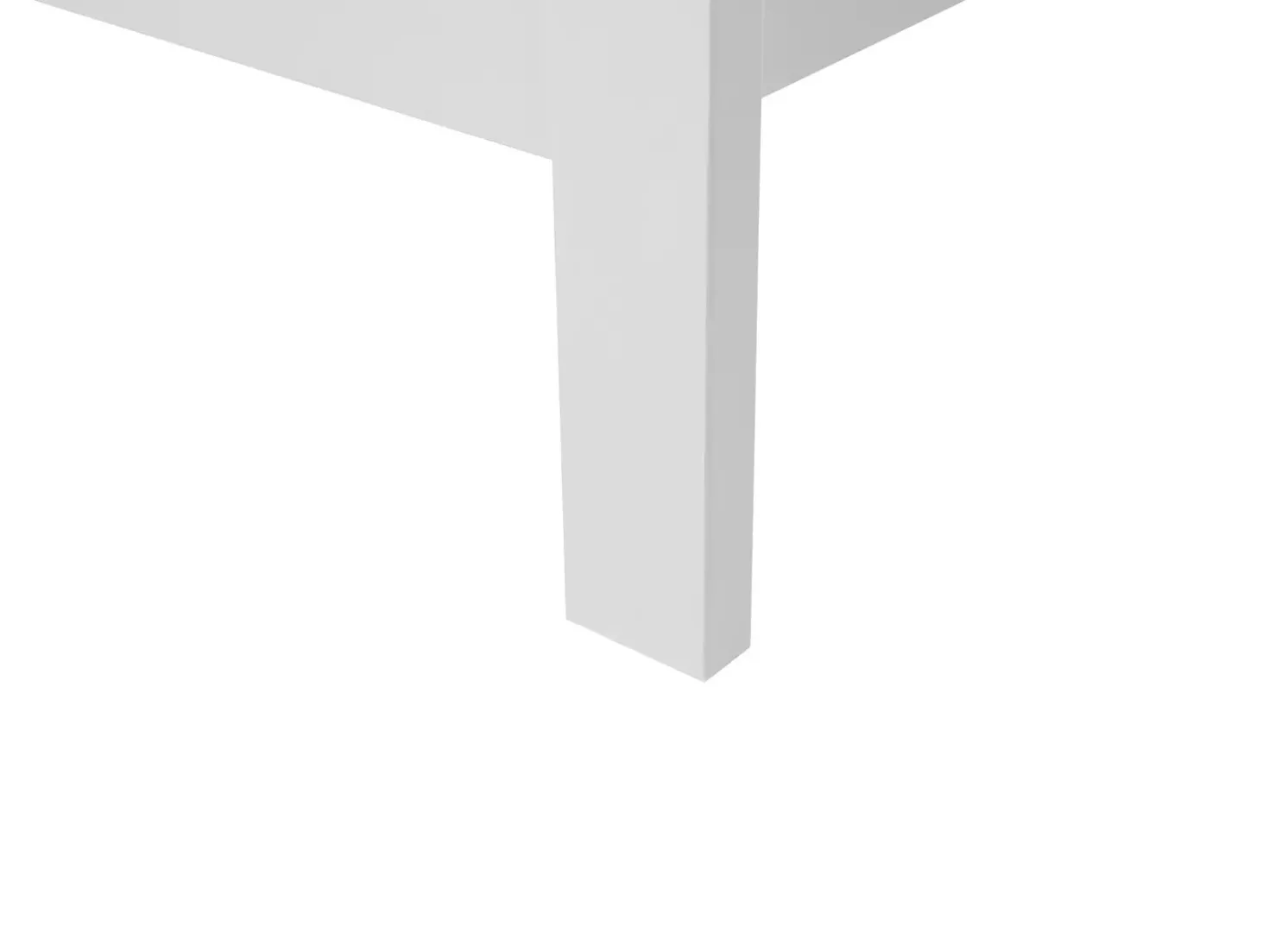 Letto Legno di pino CASTRES 180 x 200 cm Bianco