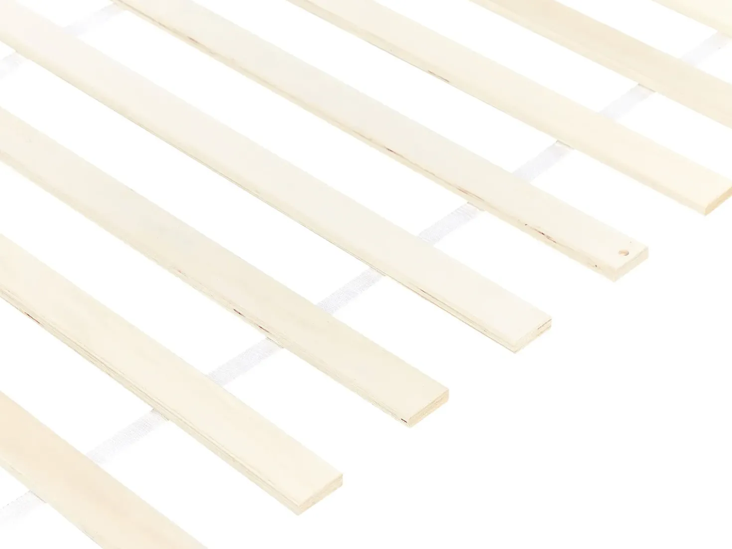 Letto Legno di pino CASTRES 180 x 200 cm Bianco