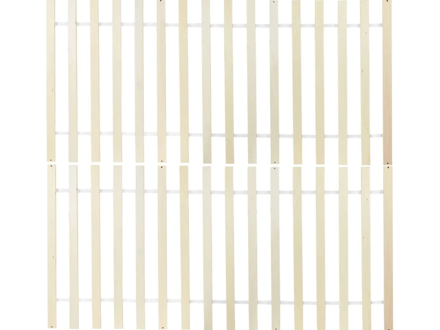 Letto Legno di pino CASTRES 180 x 200 cm Bianco