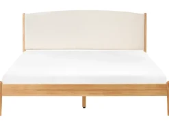 Letto Legno di pino CLAIRAC 180 x 200 cm Marrone chiaro
