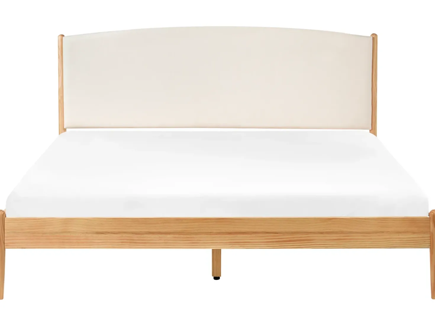 Letto Legno di pino CLAIRAC 180 x 200 cm Marrone chiaro
