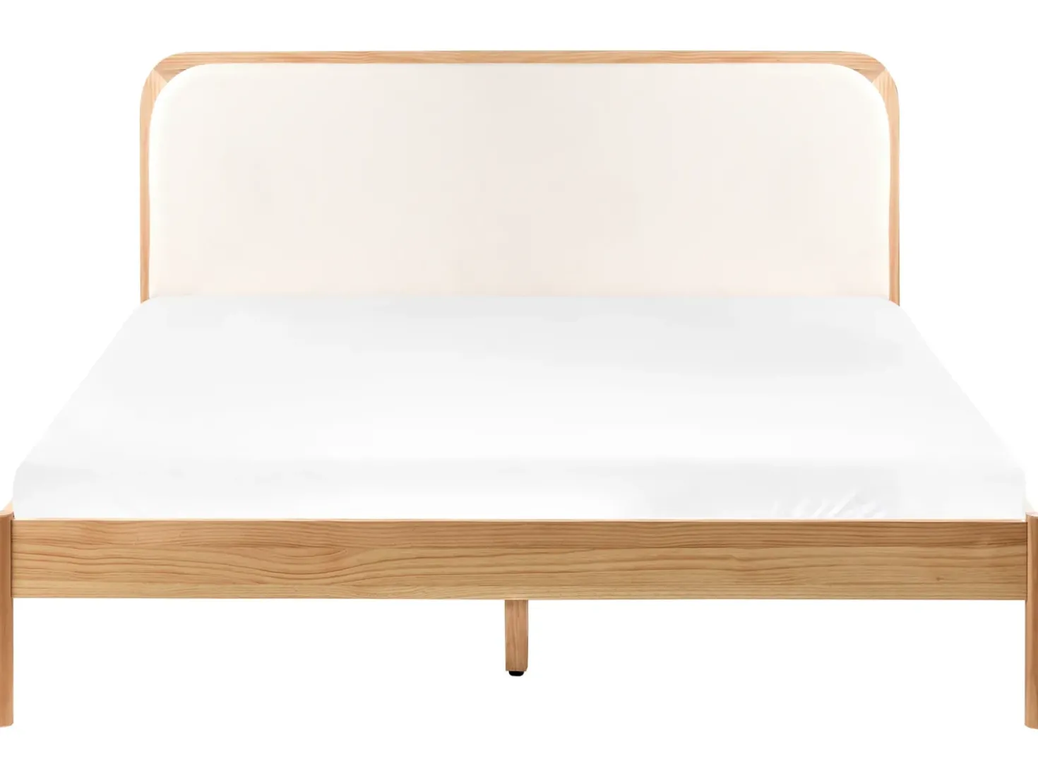 Letto Legno di pino DOSCHES 160 x 200 cm Marrone chiaro