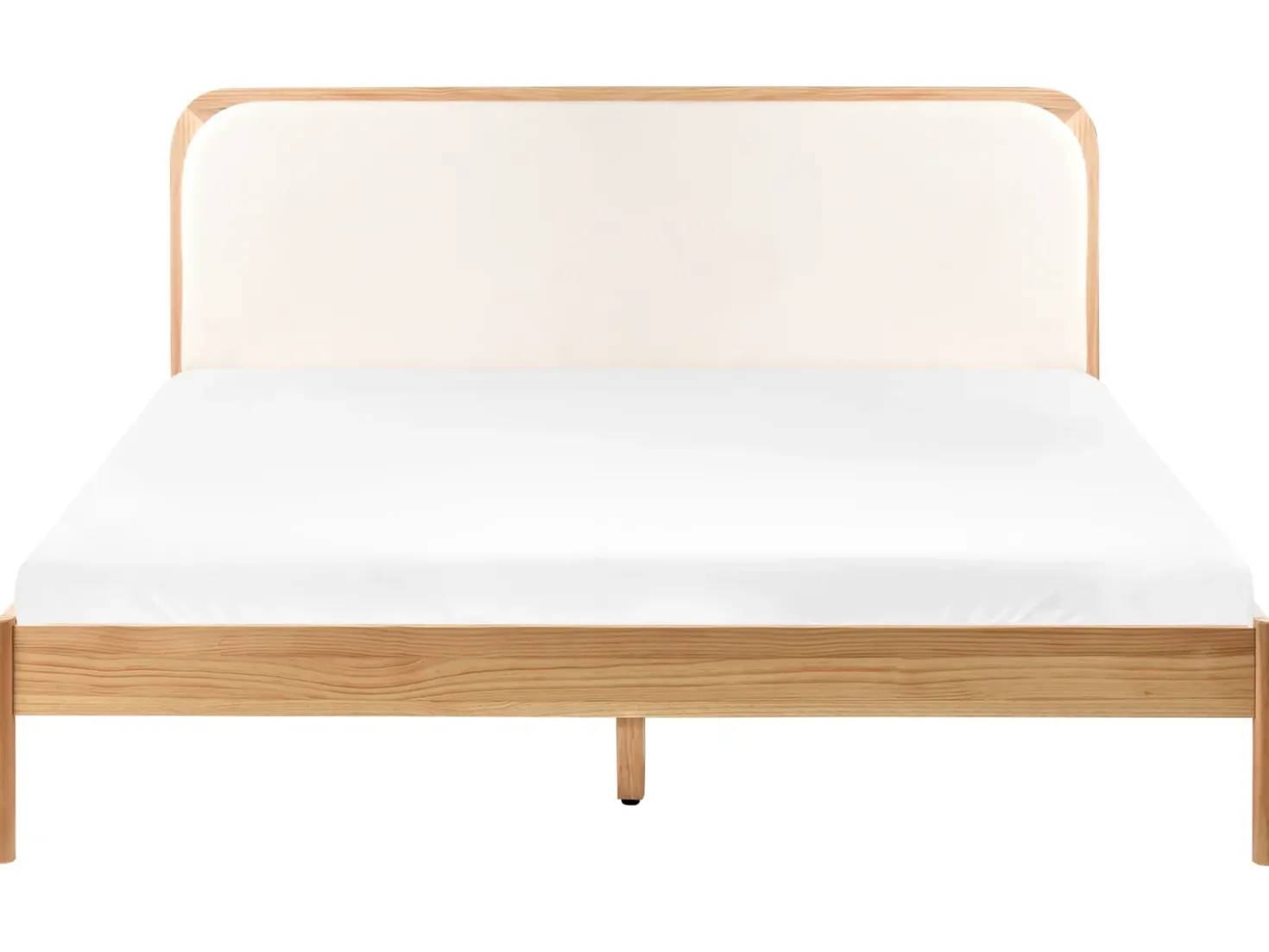 Letto Legno di pino DOSCHES 180 x 200 cm Marrone chiaro