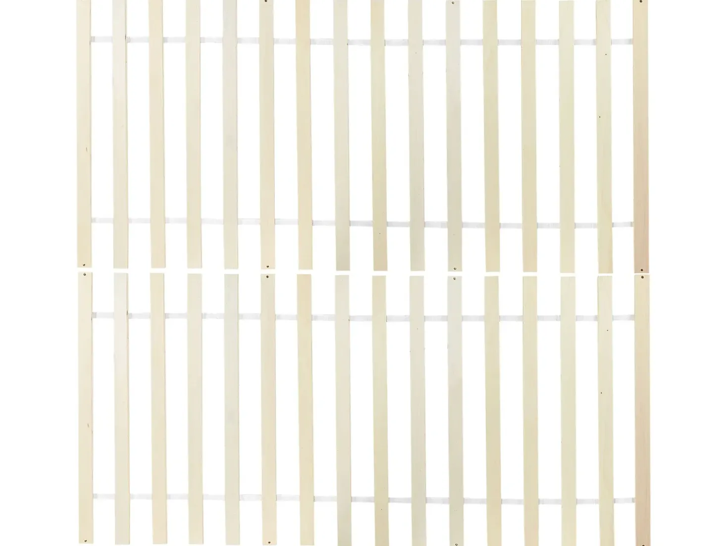 Letto Legno di pino FLORAC 180 x 200 cm Bianco
