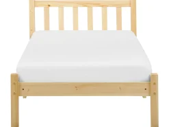 Letto Legno di pino FLORAC 90 x 200 cm Marrone chiaro