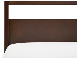 Letto Legno di pino GIULIA 160 x 200 cm Marrone scuro