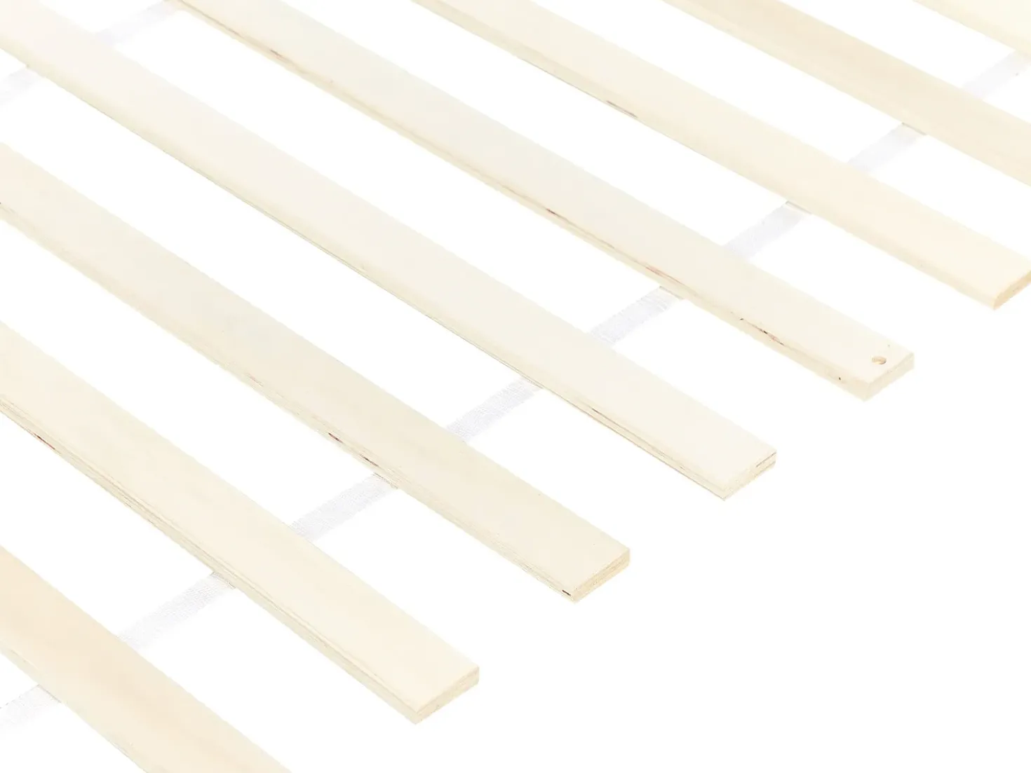 Letto Legno di pino GIVERNY 90 x 200 cm Bianco