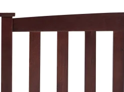 Letto Legno di pino GIVERNY 160 x 200 cm Marrone scuro