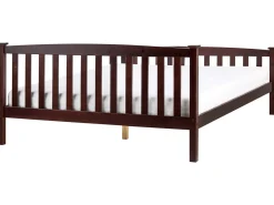 Letto Legno di pino GIVERNY 160 x 200 cm Marrone scuro