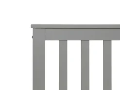Letto Legno di pino MAYENNE 140 x 200 cm Grigio