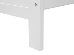 Letto Legno di pino MAYENNE 180 x 200 cm Bianco