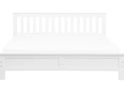 Letto Legno di pino MAYENNE 180 x 200 cm Bianco