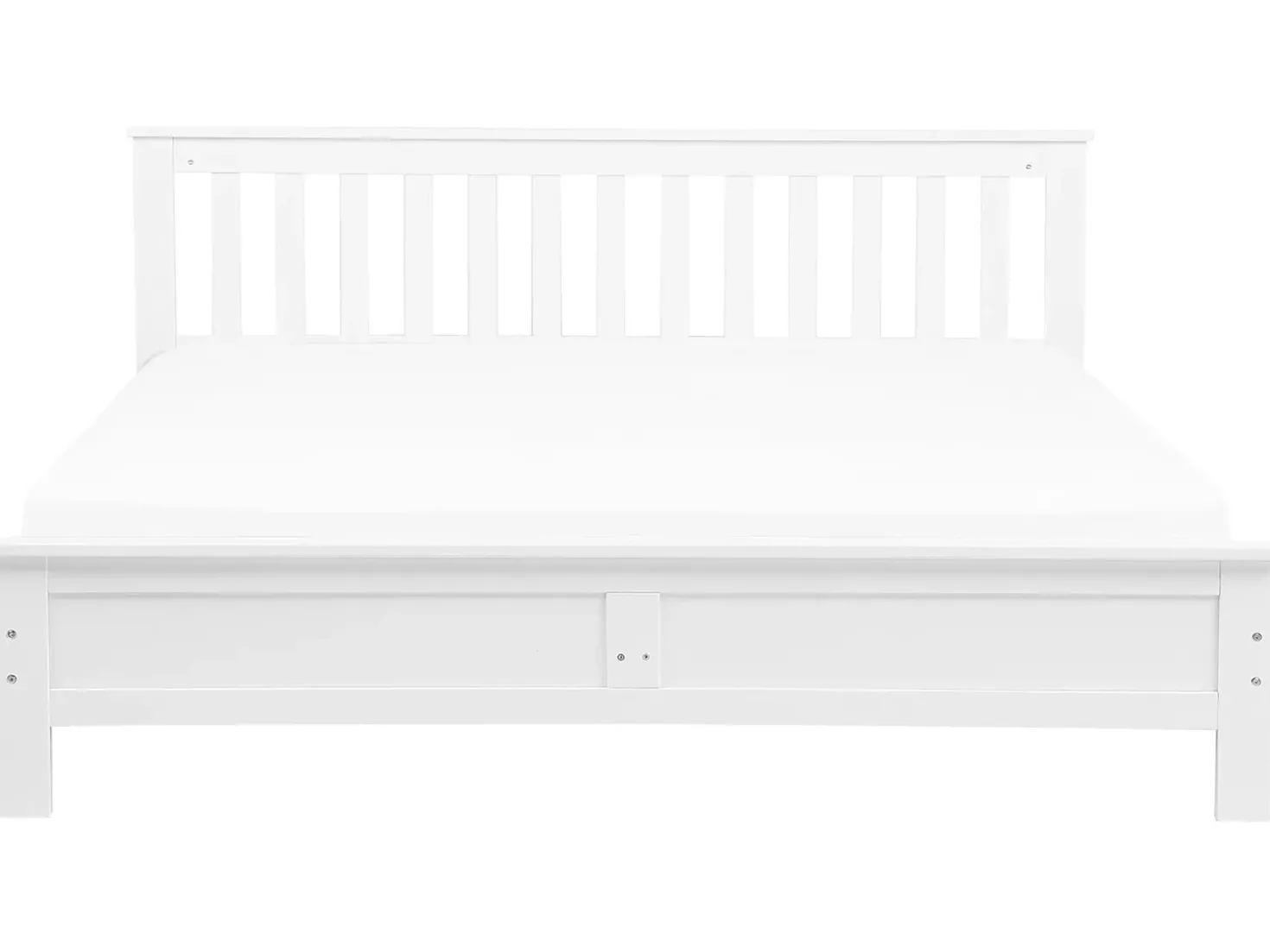 Letto Legno di pino MAYENNE 180 x 200 cm Bianco
