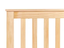 Letto Legno di pino MAYENNE 180 x 200 cm Marrone chiaro