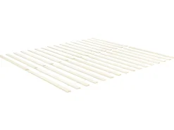 Letto Legno di pino OLIVET 160 x 200 cm Bianco