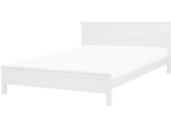 Letto Legno di pino OLIVET 160 x 200 cm Bianco