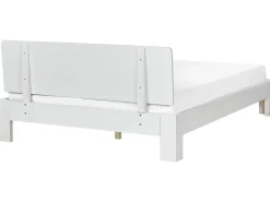 Letto Legno di pino ROYAN 140 x 200 cm Bianco