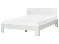Letto Legno di pino ROYAN 140 x 200 cm Bianco