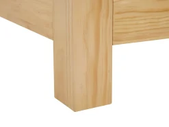 Letto Legno di pino ROYAN 160 x 200 cm Marrone chiaro