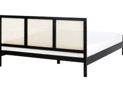 Letto Legno di pino SALERNAS 180 x 200 cm Nero