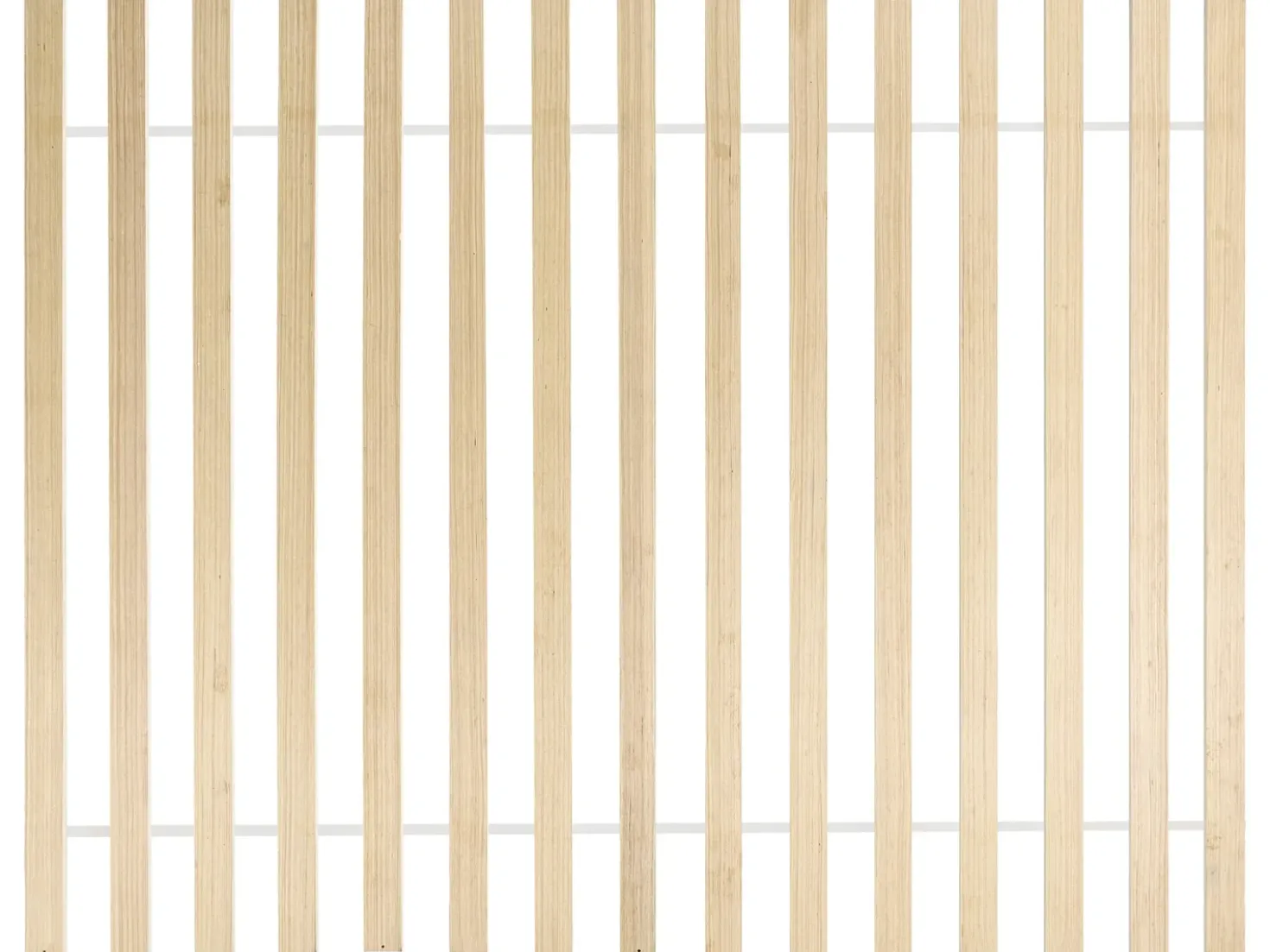 Letto Legno di pino SALERNAS 180 x 200 cm Nero