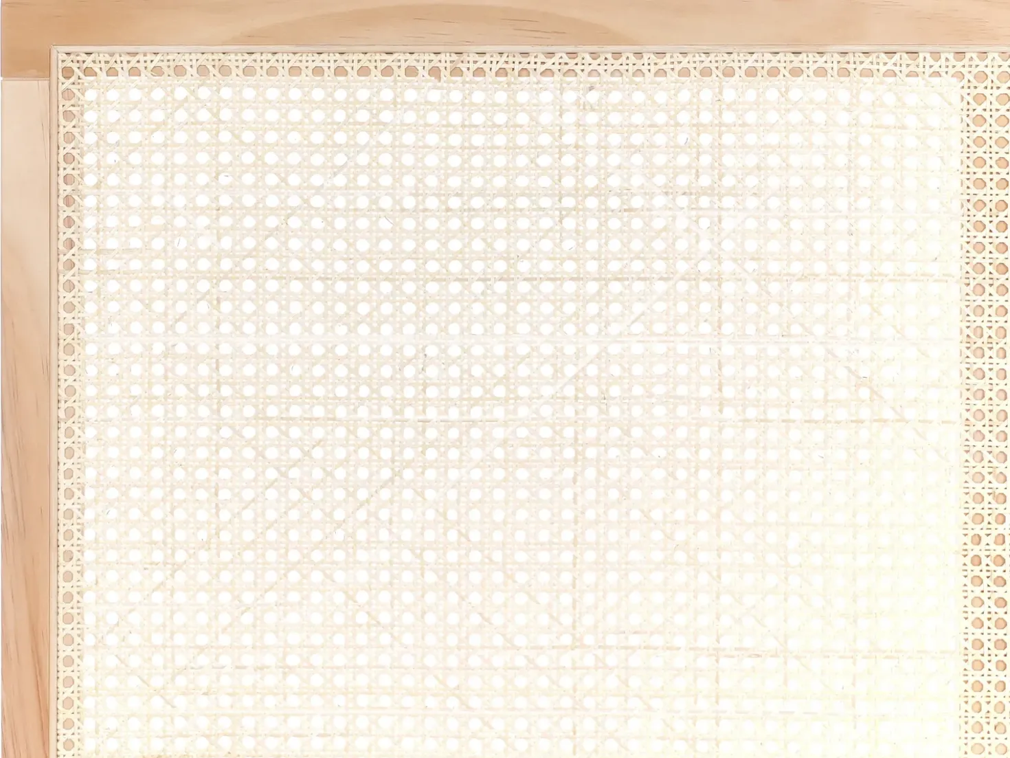 Letto Legno di pino SALERNAS 180 x 200 cm Marrone chiaro