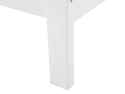 Letto Legno di pino TANNAY 180 x 200 cm Bianco