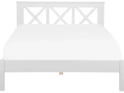 Letto Legno di pino TANNAY 180 x 200 cm Bianco