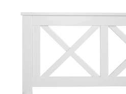 Letto Legno di pino TANNAY 180 x 200 cm Bianco
