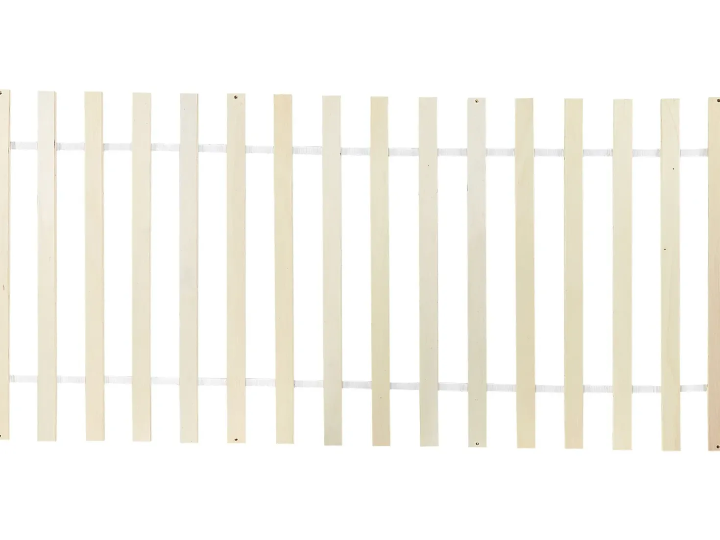 Letto Legno di pino VANNES 90 x 200 cm Bianco