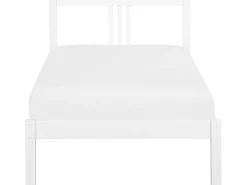 Letto Legno di pino VANNES 90 x 200 cm Bianco