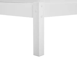 Letto Legno di pino VANNES 90 x 200 cm Bianco