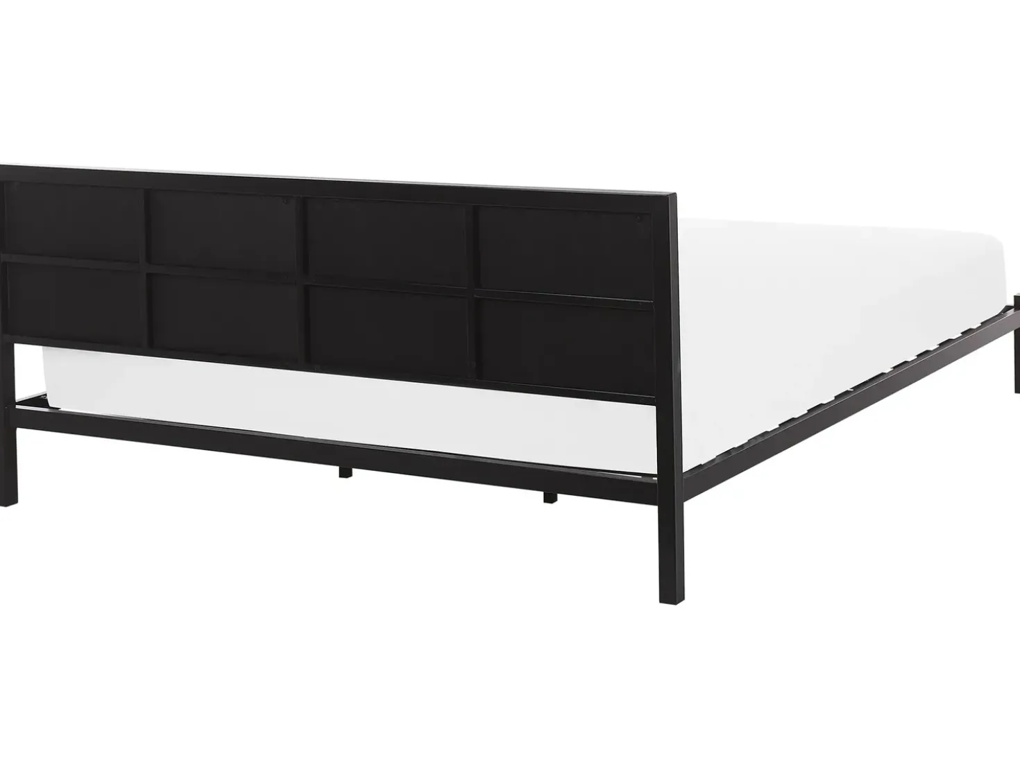 Letto Metallo CLAMART 180 x 200 cm Grigio