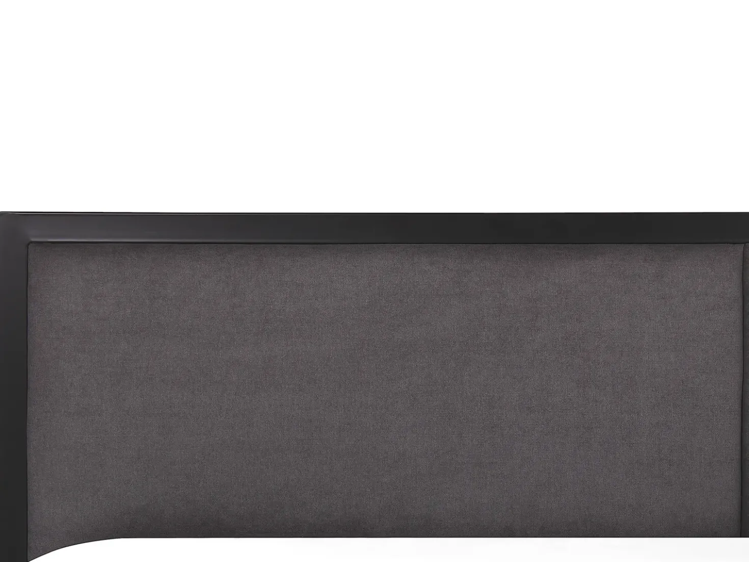 Letto Metallo CLAMART 180 x 200 cm Grigio