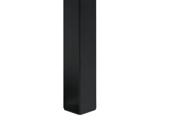 Letto Metallo CUSSET 180 x 200 cm Nero