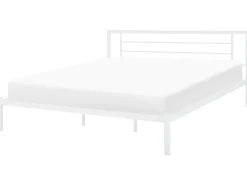 Letto Metallo CUSSET 180 x 200 cm Bianco