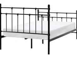 Letto Metallo LYNX 120 x 200 cm Nero