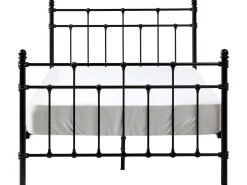 Letto Metallo LYNX 120 x 200 cm Nero