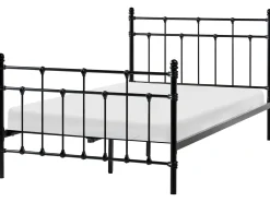 Letto Metallo LYNX 120 x 200 cm Nero